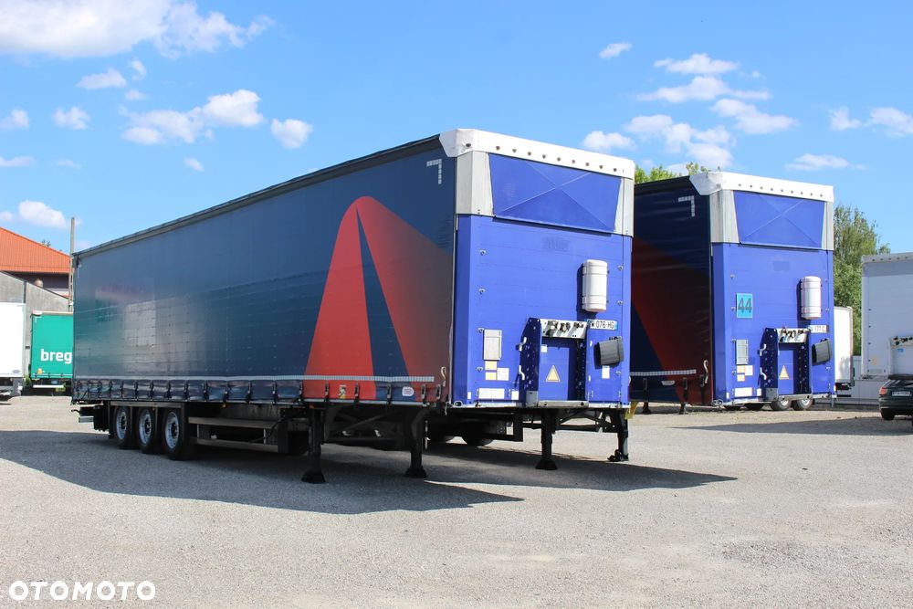 Schmitz Cargobull VARIOS /FIRANKA  /OSIE SCHMITZ / DACH PODNOSZONY/ RAMA OCYNK /SERWIS FR / IDEALNY STAN / - 5