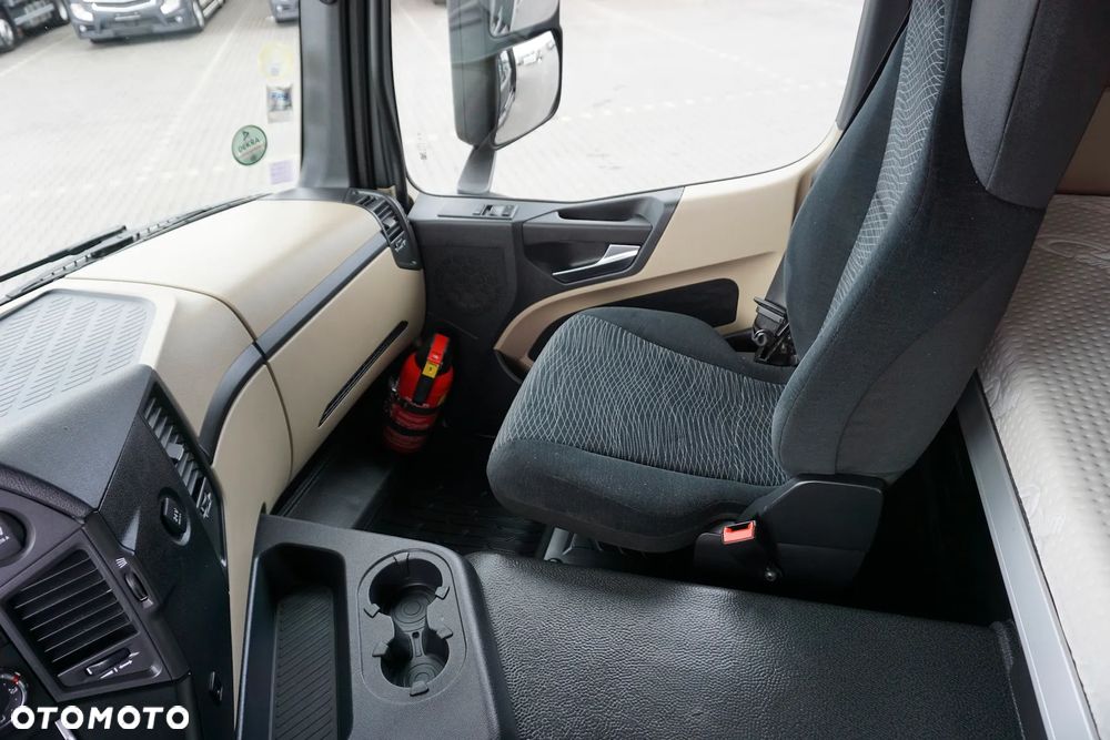 Mercedes-Benz ACTROS / 1835 / ACC / E 6 / FIRANKA + WINDA / 21 PALET / DŁ. 8,4 M - 21