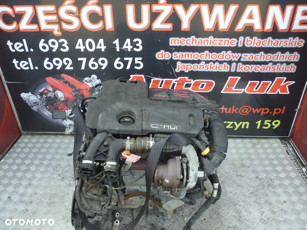 SILNIK KOMPLETNY PEUGEOT CITROEN 1.6 EHDI 9HD 114KM SIEMENS 149 TYS