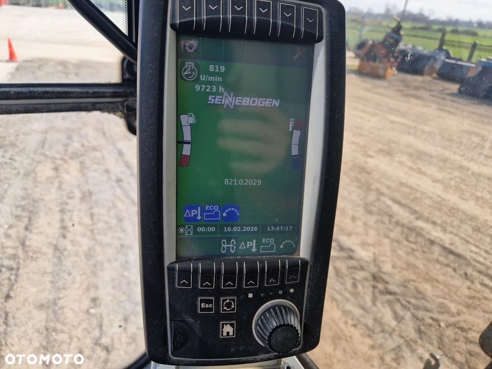 Sennebogen 821E jak FUCHS CAT M500 - 12