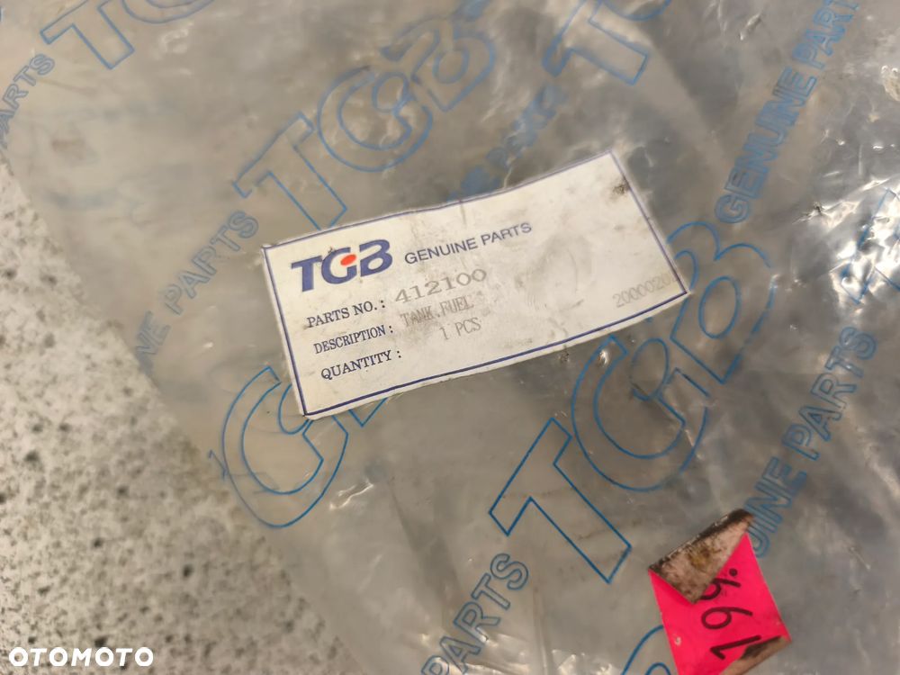 Bak, zbiornik paliwa TGB 50X R50X Bullet 50 - 15