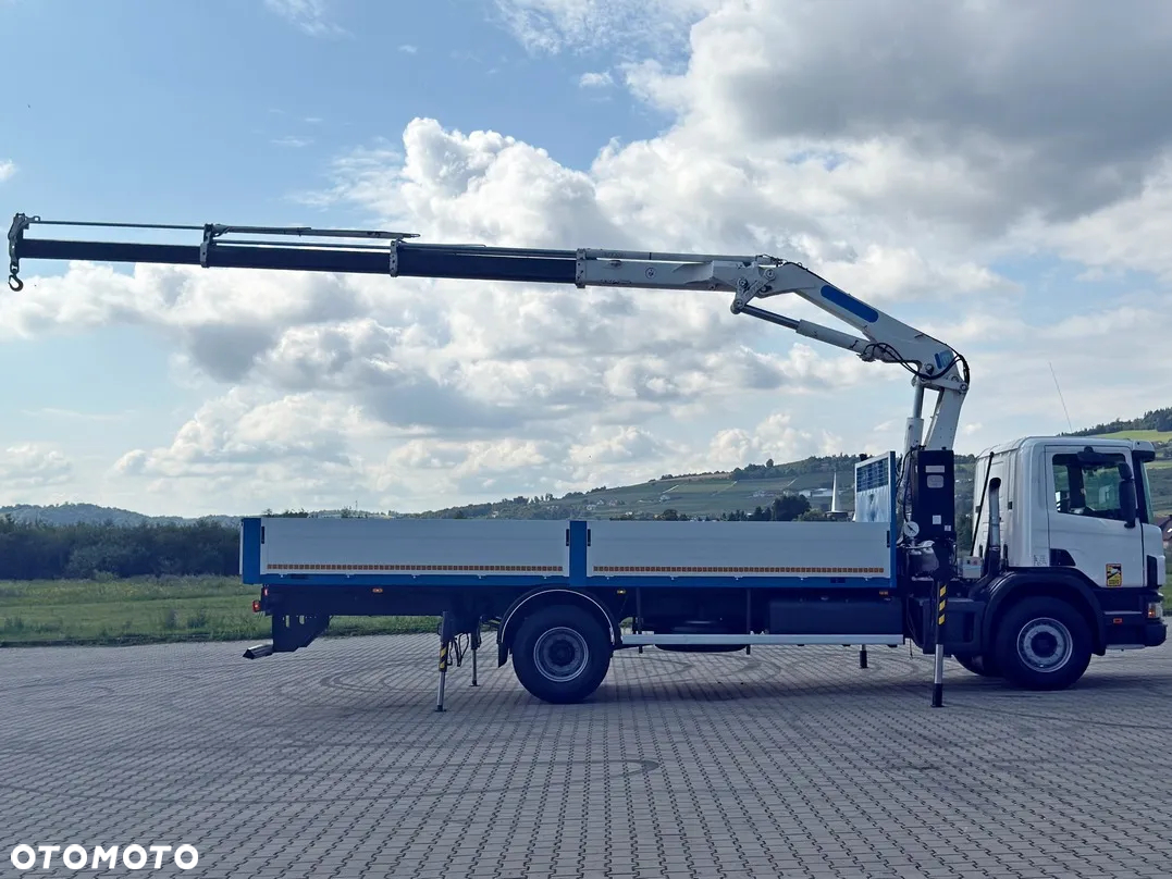 Scania 114 G 340 * SKRZYNIA 7,00 m * EFFER 210 3S + PILOT / STAN BDB - 5