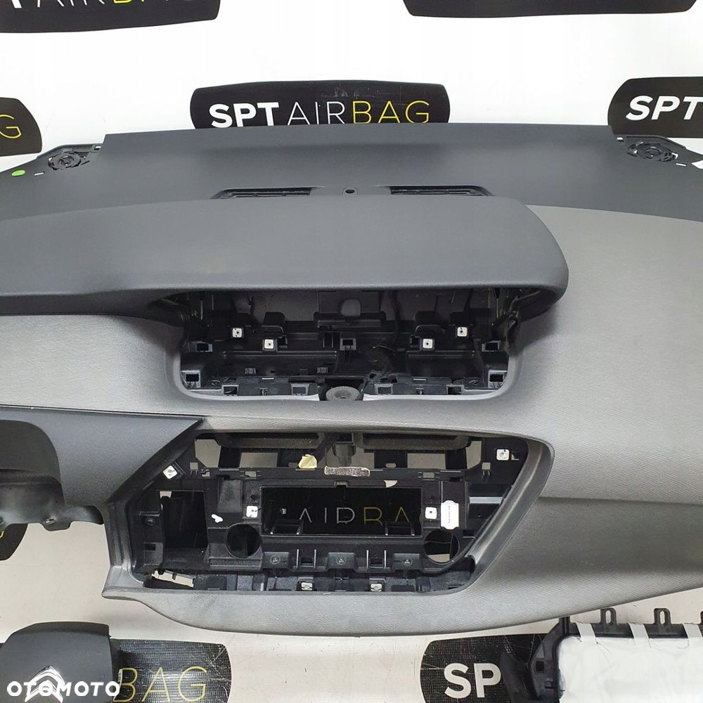 CITROEN C4 PICASSO C4 GRAND PICASSO DESKA ROZDZIELCZA KONSOLA KOKPIT PULPIT PODUSZKI AIRBAG AIR BAG PASY KIT SET - 3