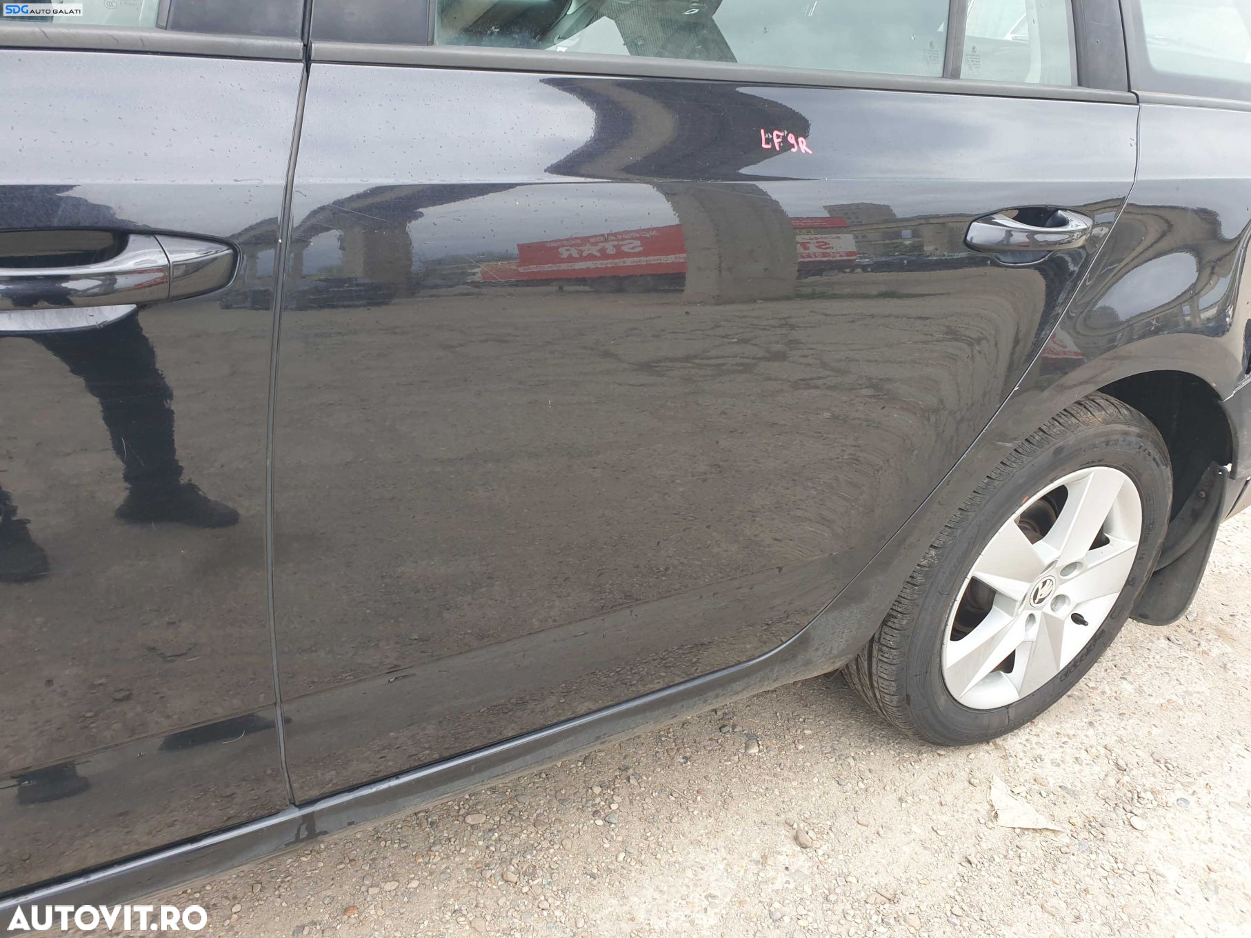 Usa Usi Portiera Portiere Stanga Spate Skoda Octavia 3 Break Combi 2013 - 2020 Culoare LF9R [K3932] - 2