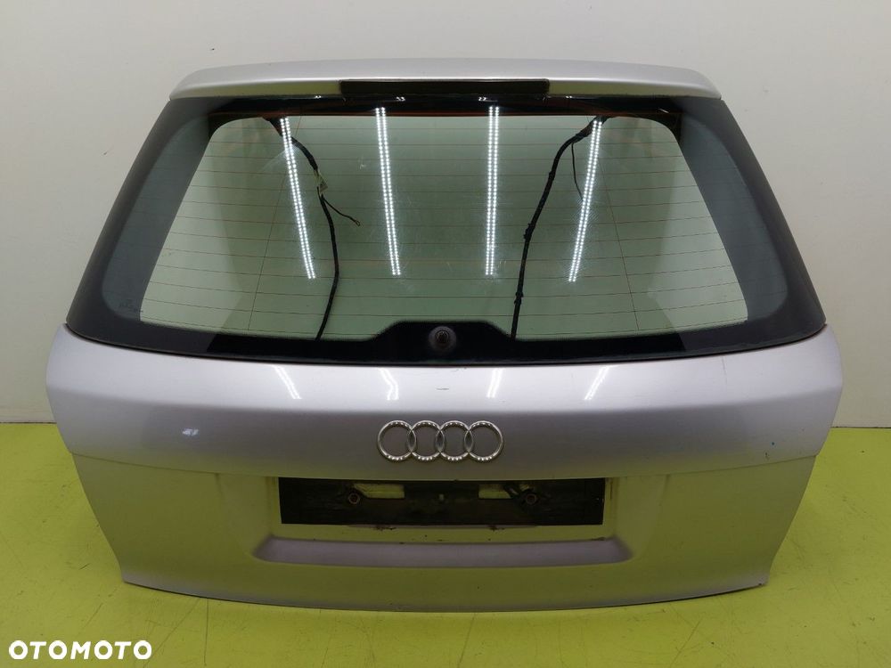 Klapa tył tylna BAGAŻNIKA AUDI A4 B6 8E 2000-2004 KOMBI AVANT LY7W SREBRNY - 1