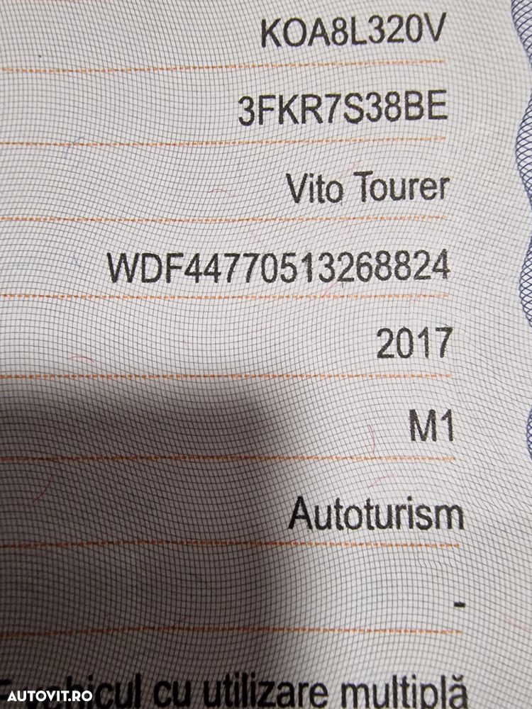 Mercedes-Benz Vito (BlueTEC) Tourer Extralang Aut. SELECT - 1