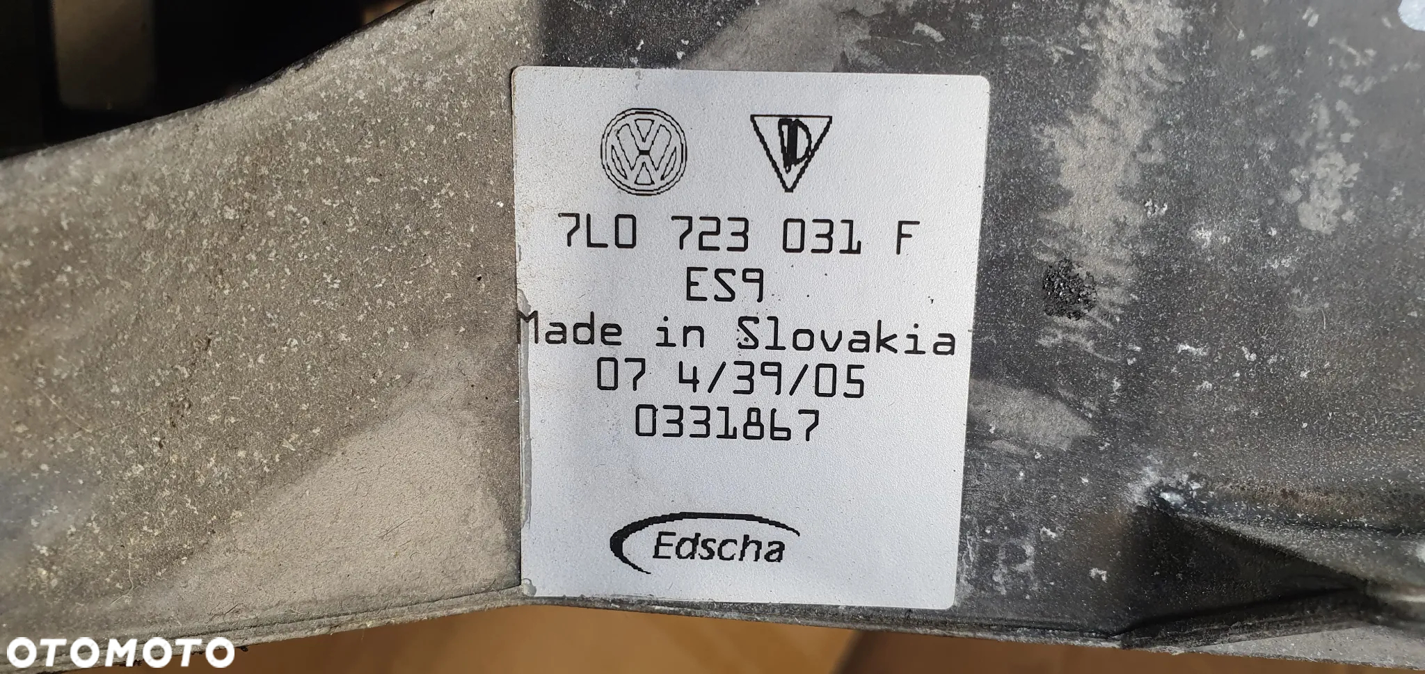 Pedał hamulca automat VW Touareg 7L0723031F - 4
