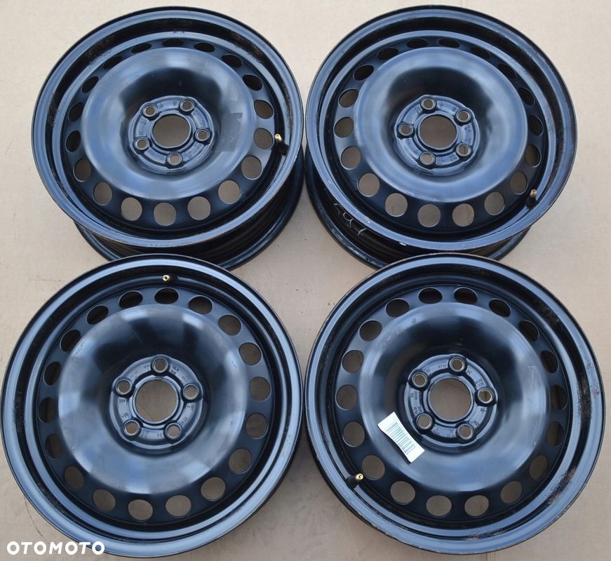FELGI STALOWE OEM VW SKODA SEAT 5x100 5,5J15 ET 40 x4szt F-497 - 1