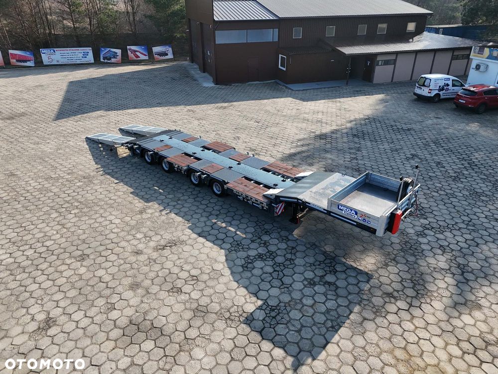 Inny 4 OSIOWA NACZEPA NISKOPODWOZIOWA Z ZAGŁĘBIENIAMI NA KOŁA! NAJAZDY HYDRAULICZNE - 12