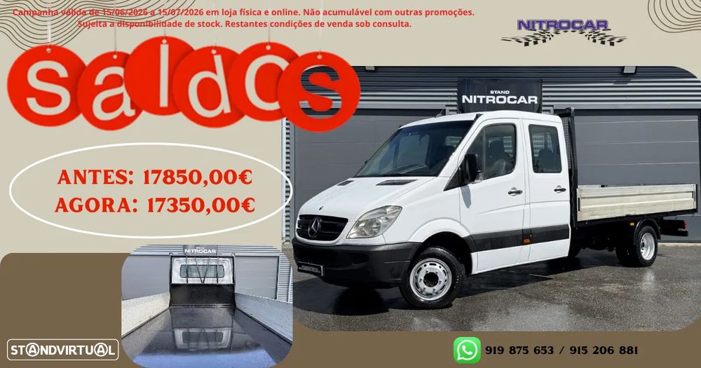 Mercedes-Benz SPRINTER 515 CDI 150.CV 7 LUGARES + CAIXA NACIONAL - 2