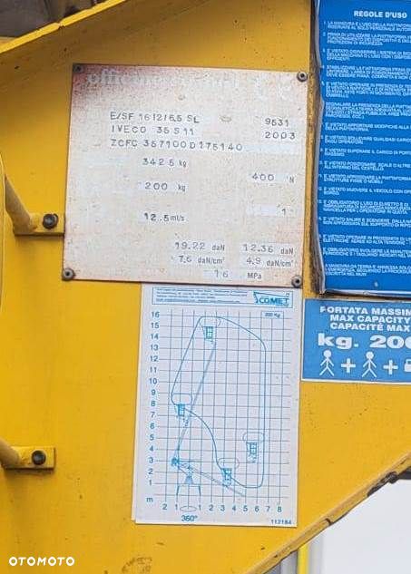 Iveco Daily Podnosnik koszowy Zwyżka Dzwig Hds - 10