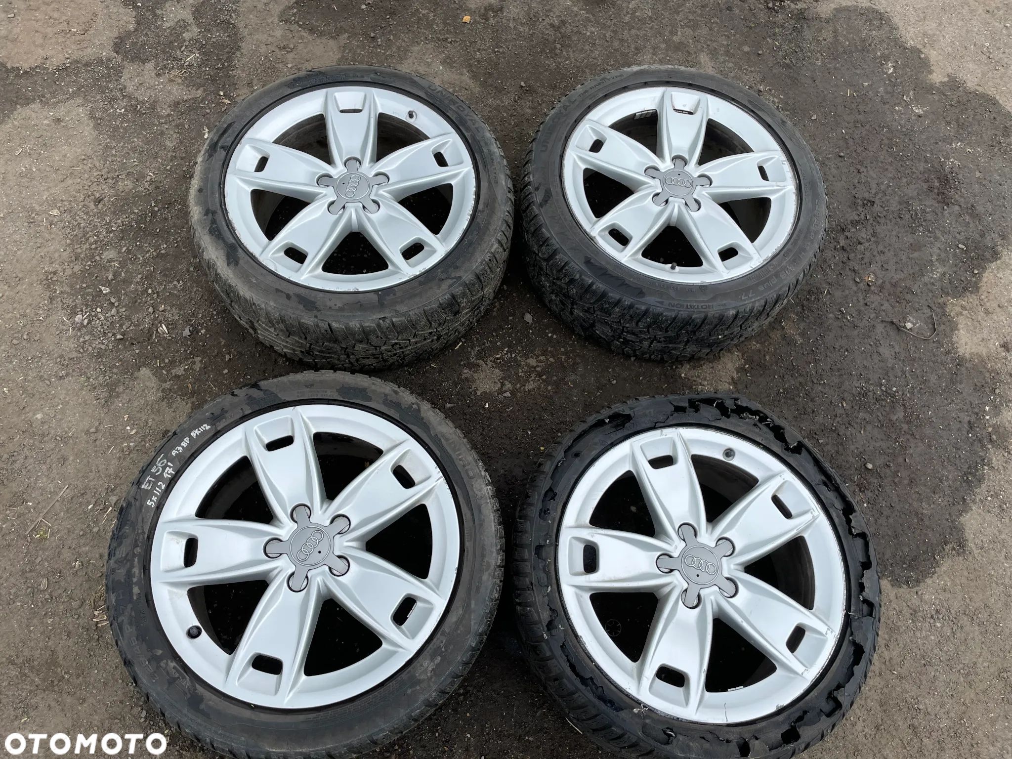 Felgi aluminiowe Audi A3 8P 17' 5X112 ET56 8P0601025BL - 1