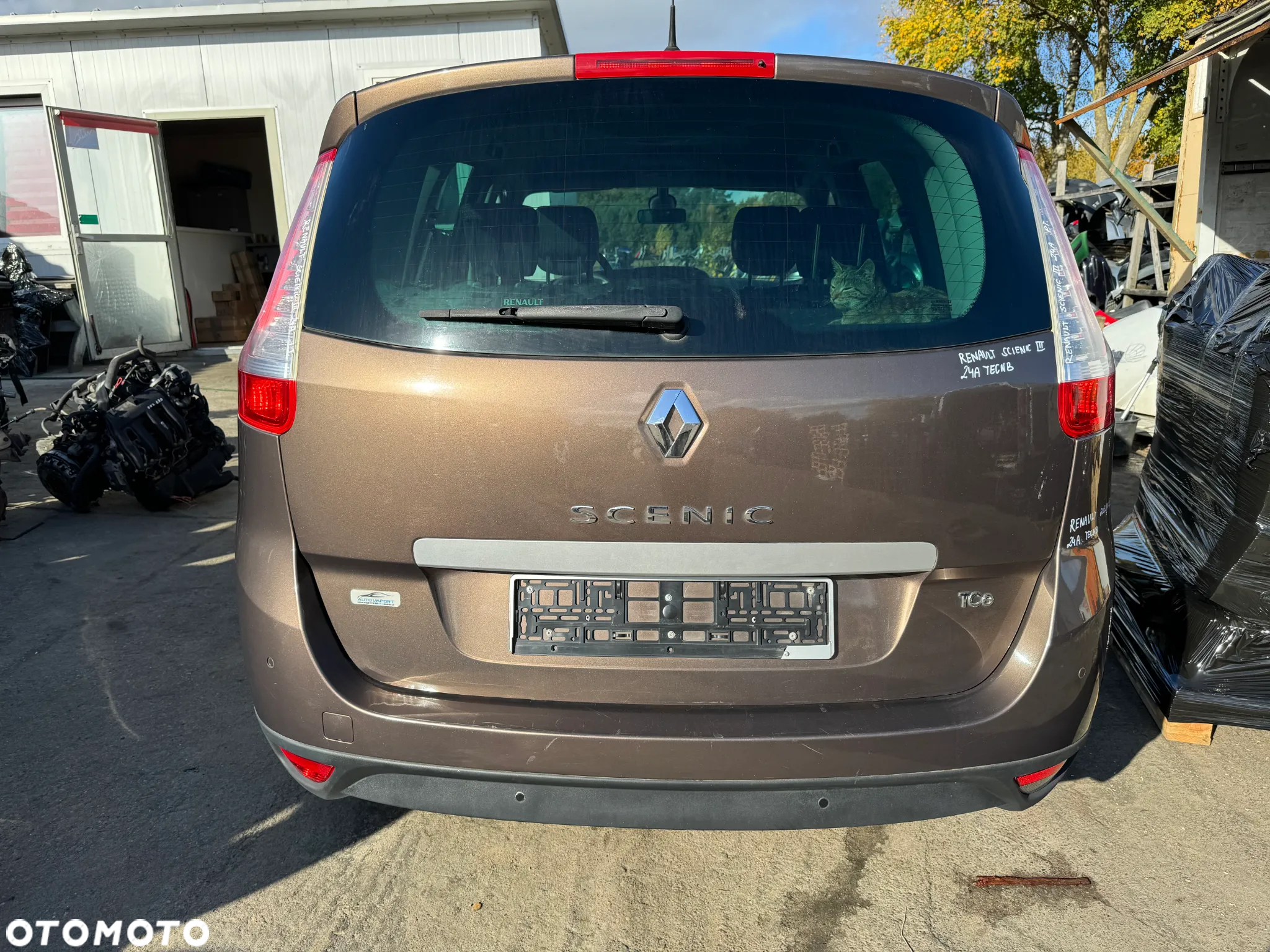 RENAULT SCENIC III KIEROWNICA WIELOFUNKCYJNA AIRBAG KIEROWCY - 14