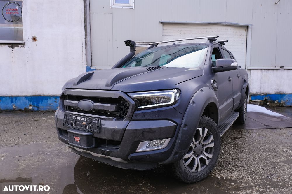 Faruri LED Light Bar Ford Ranger (2015-2020) LHD Negru cu Semnal Dinamic- livrare gratuita - 20