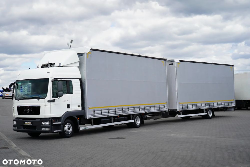 MAN TGL / 12.250 / E 5 / ZESTAW PRZEJAZDOWY 120 M3 / ŁADOWNOŚĆ 12 715 KG, - 2
