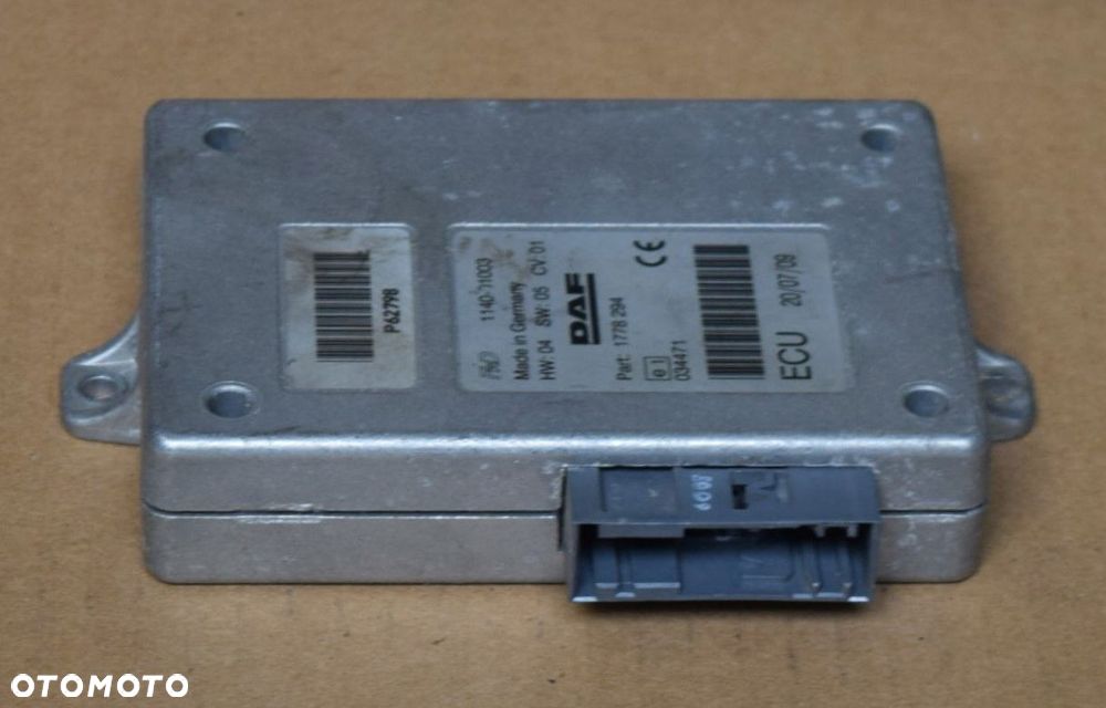 STEROWNIK KOMPUTER ECU DAF XF CF 1778294 - 1