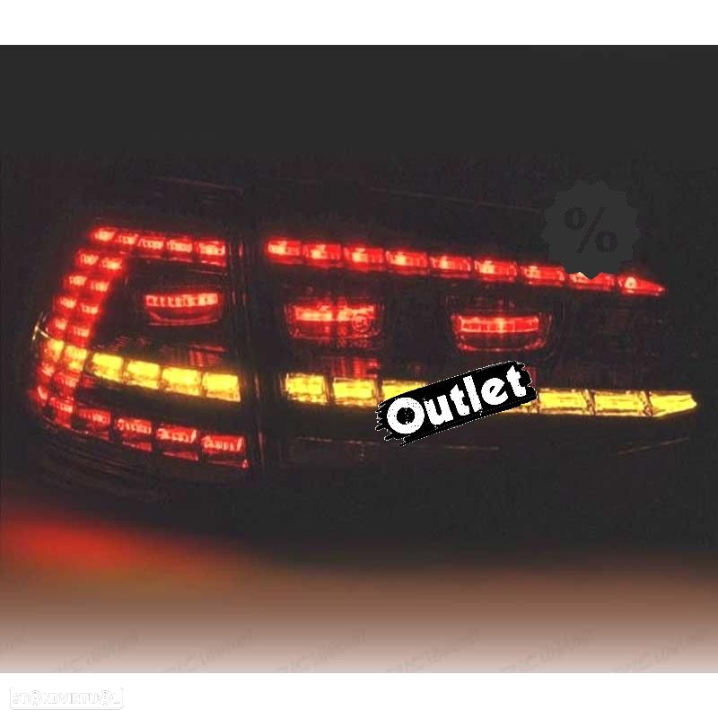 R014098C2 FAROLINS VOLKSWAGEN VW GOLF 7 12-17 LOOK GTI LEDS INDICADORES DINÂMICO - 8
