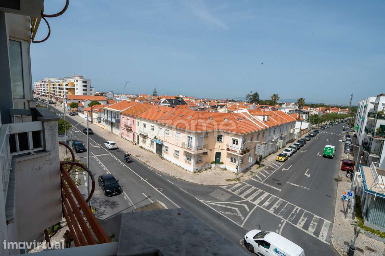 T1 com vista mar na Costa da Caparica – a poucos passos da praia - Grande imagem: 2/15