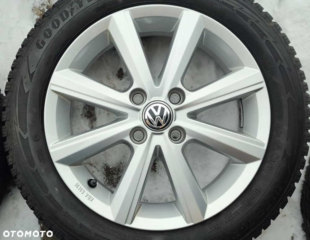 Koła Zimowe Felgi Aluminiowe Oryg. Vw UP Skoda Citigo Seat Mii Goodyear 165/65/15 4x7,9mm 2021 rok Idealne!! Starogard Gdański - 3