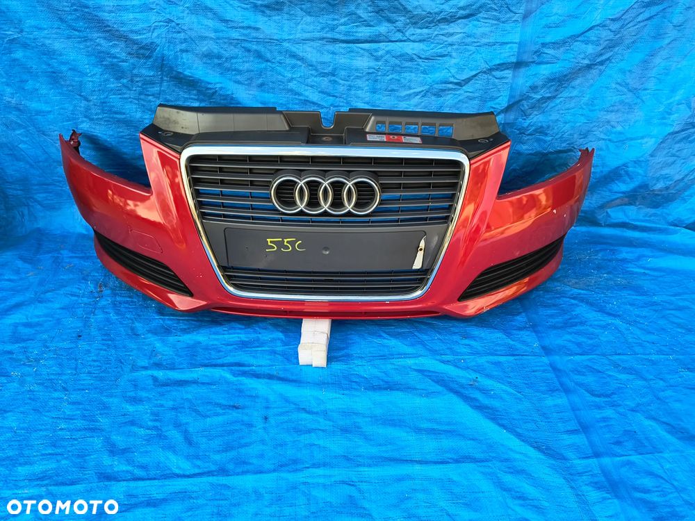 55C Zderzak przód przedni KOMPLETNY AUDI  A3 8P LIFT FL WYSYŁKA - 6