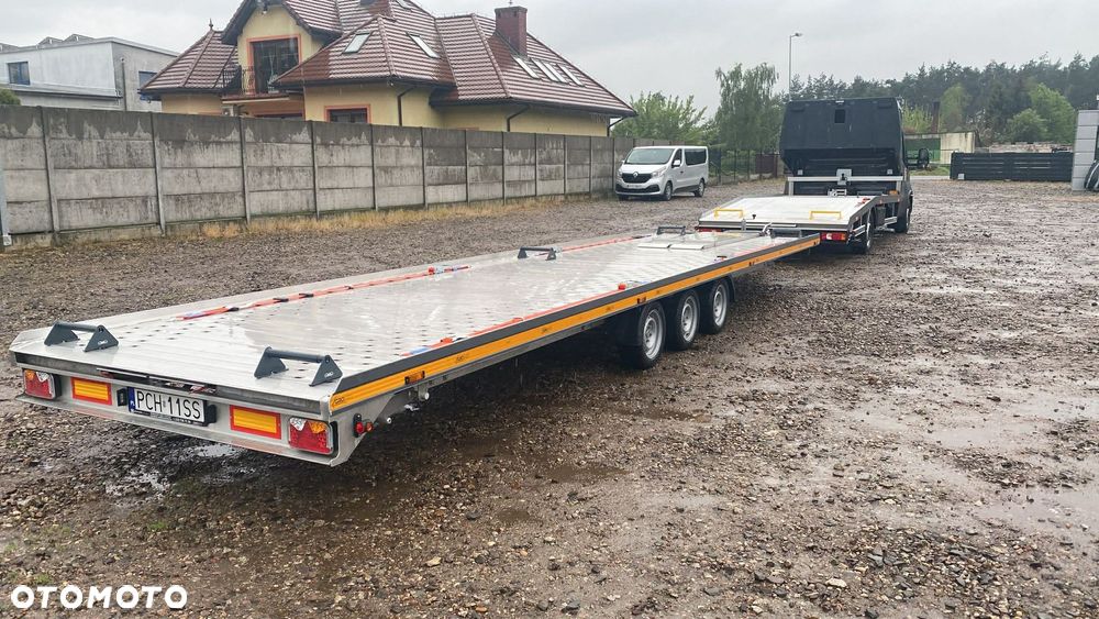 Gromex Podwójna laweta na 2 auta for 2 cars 8.5m 3500 kg - 2