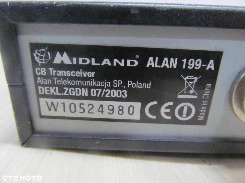 RADIO CB MIDLAND ALAN 199-A - 4