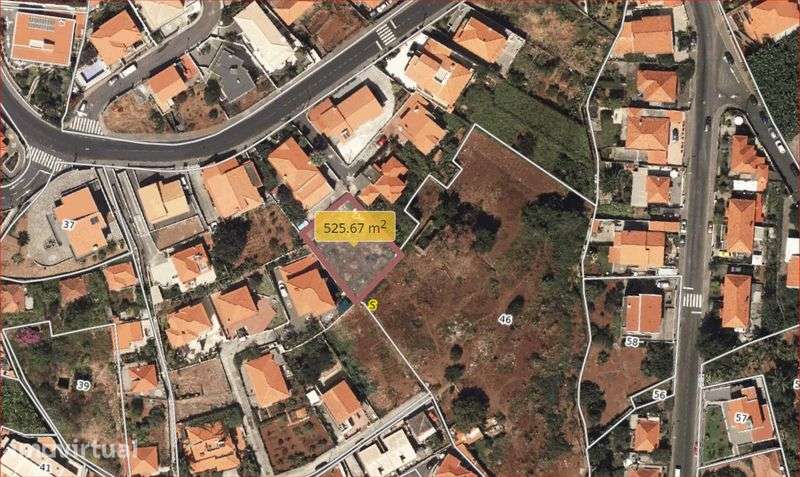 Terreno junto da Penteada - Funchal 525m2 - Grande imagem: 2/3