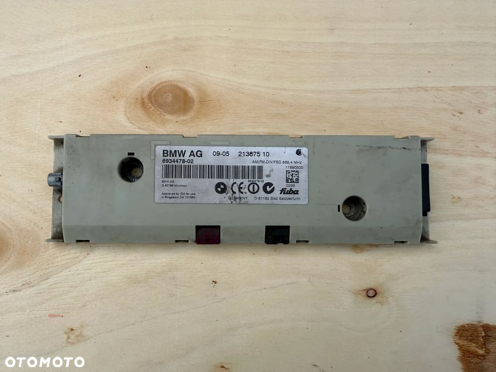 WZMACNIACZ ANTENOWY BMW E61 DIVERSITY CENTRALNEGO ZAMKA 6934478 - 1