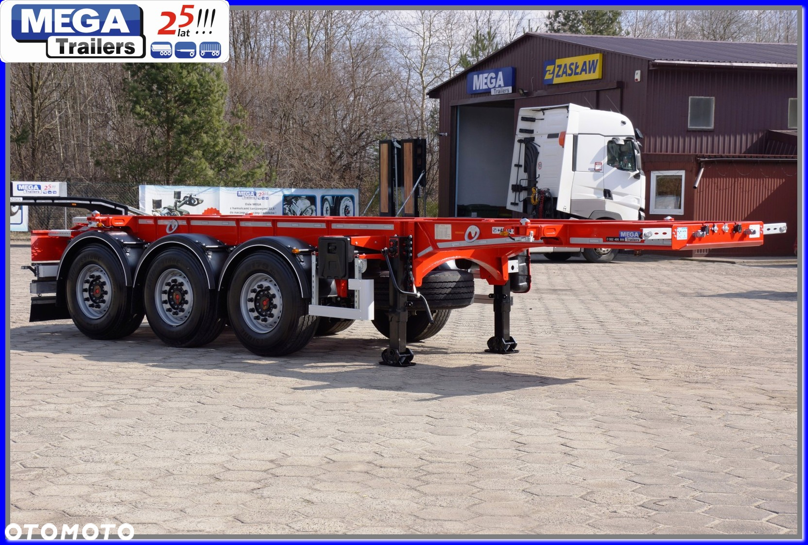 Inny Naczepa do przewozu Tank Kontenerów 20 FT  MEGA TRAILERS - 11