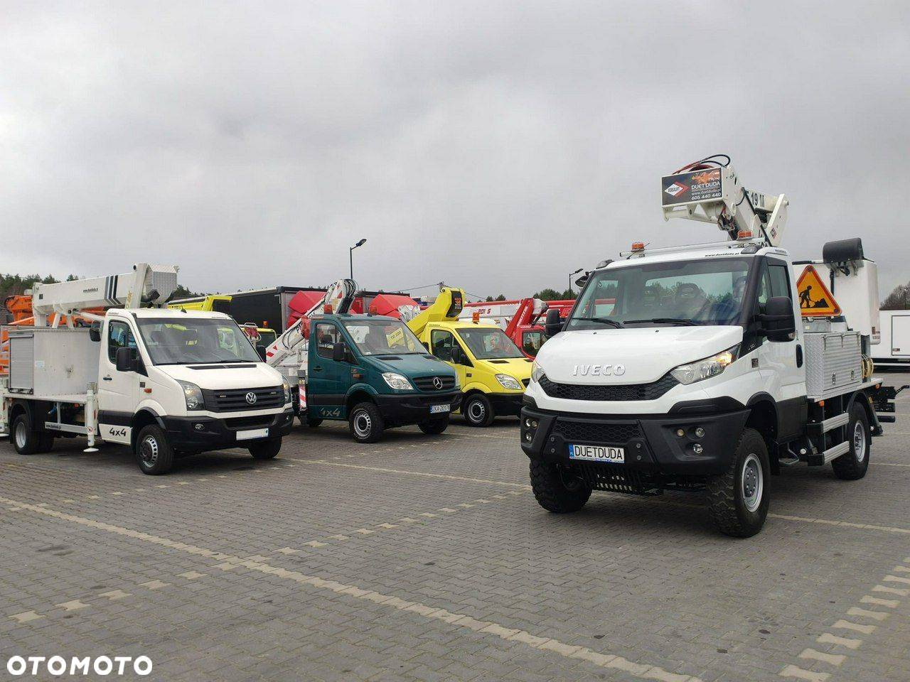 Iveco Daily 55S17W 4x4 Zwyżka 19m Versalift Lat 55 TB Time France - 11