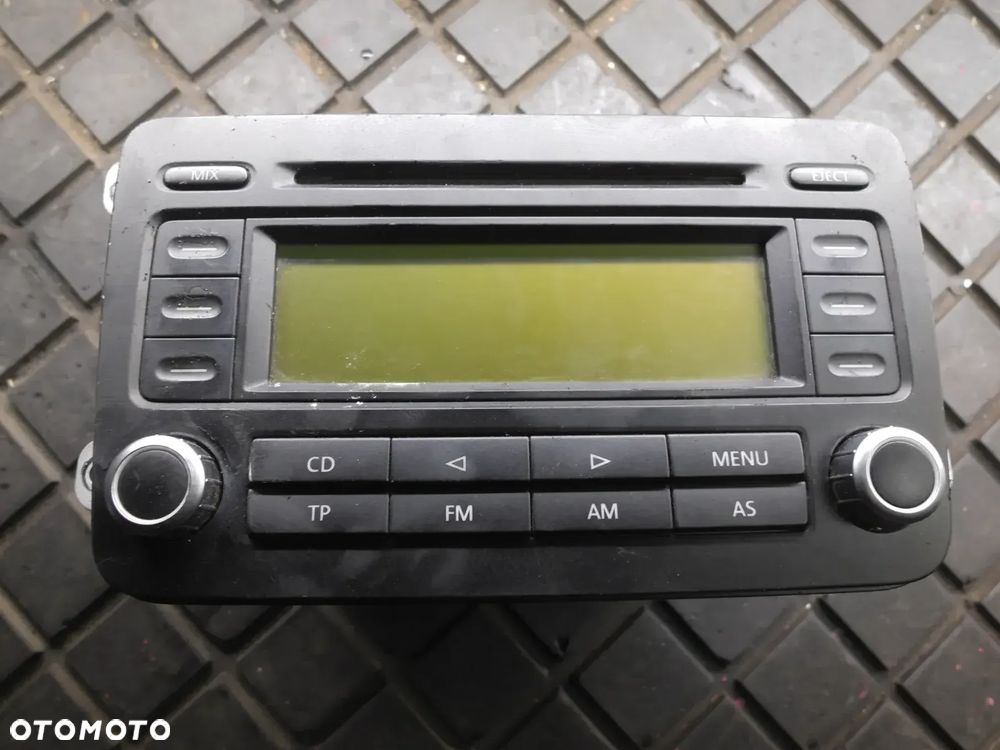 VW Golf Plus RADIO FABRYCZNE 5M0035186A EUROPA - 1