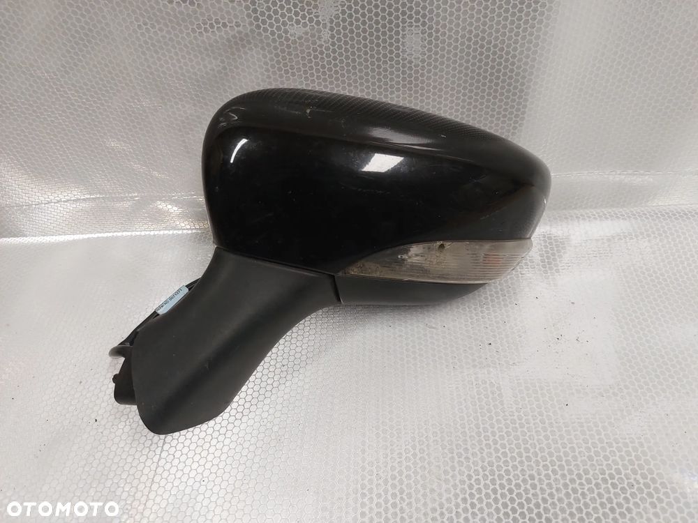 - LUSTERKO ELEKTRYCZNE LEWE RENAULT CLIO IV 4 TEGNE CZARNY USZKODZONY MIGACZ 7PIN - 1