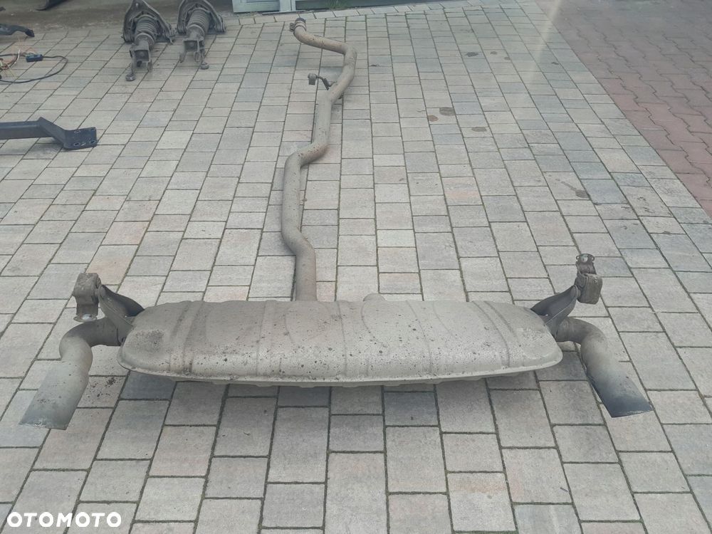 audi q7 4l 3.0 tdi tłumik końcowy wydech - 2