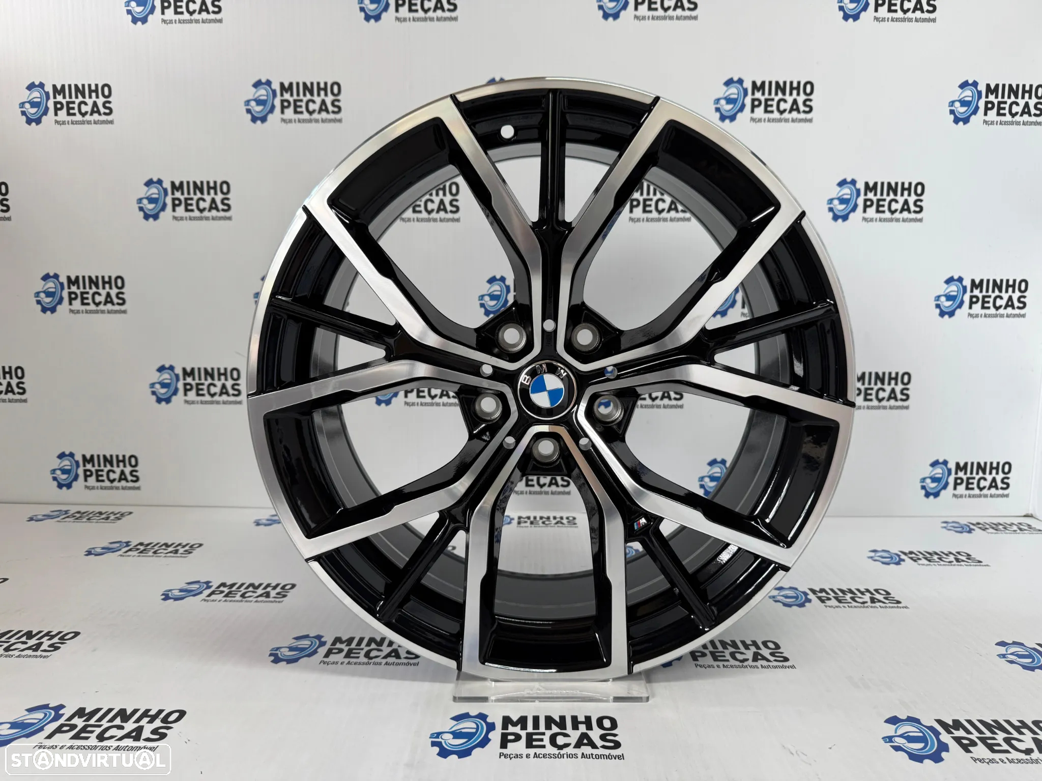 Jantes BMW Look 845M em 19 (5x120) Preto e Polido - 8