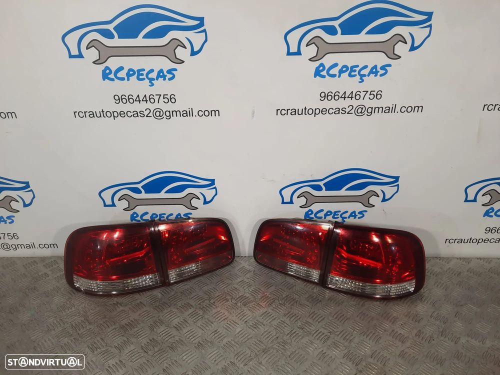 FAROLIM FAROLINS TRASEIRO TRÁS LED VOLKSWAGEN VW TOUAREG MALA CHASSI - 2