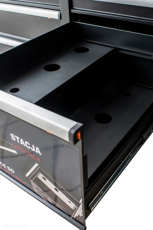 Stół warsztatowy szafka wózek 10 szuflad narzędziowy z tablicą Kupczyk - 22