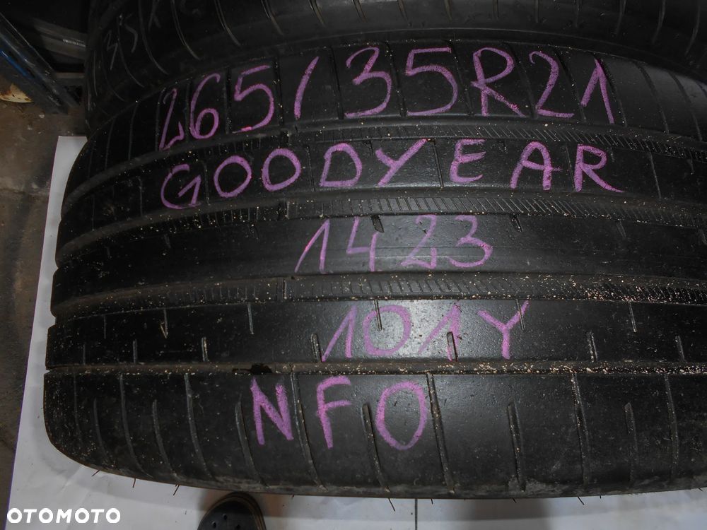 OPONY 265/35R21 GOODYEAR EAGLE F1 ASYMMETRIC 5 NFO DOT 1423 / 1421 7MM - 2