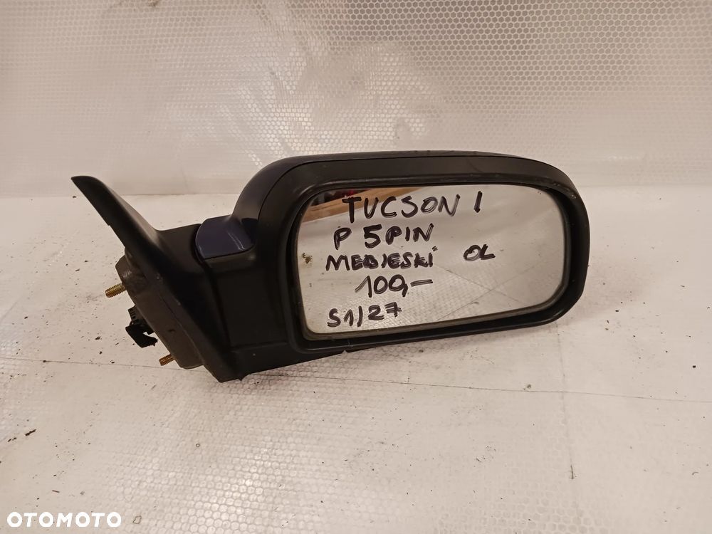 - LUSTERKO ELEKTRYCZNE PRAWE HYUNDAI TUCSON I 5PIN NIEBIESKI OL - 4