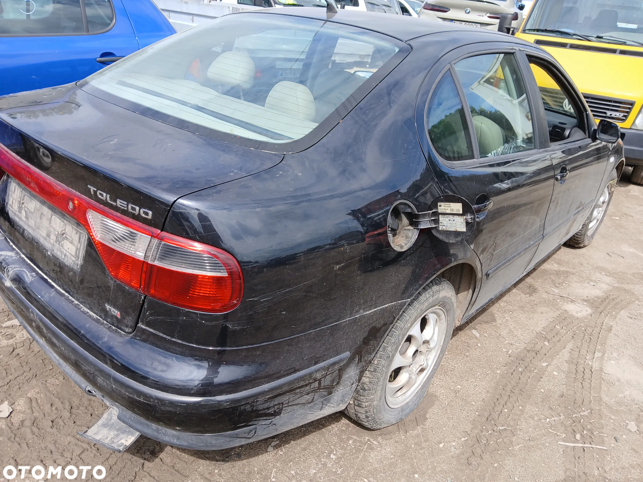 seat toledo II 2 LC9Z fotel fotele kanapa deska kokpit podsufitka boczek boczki klamka podłokietnik - 2