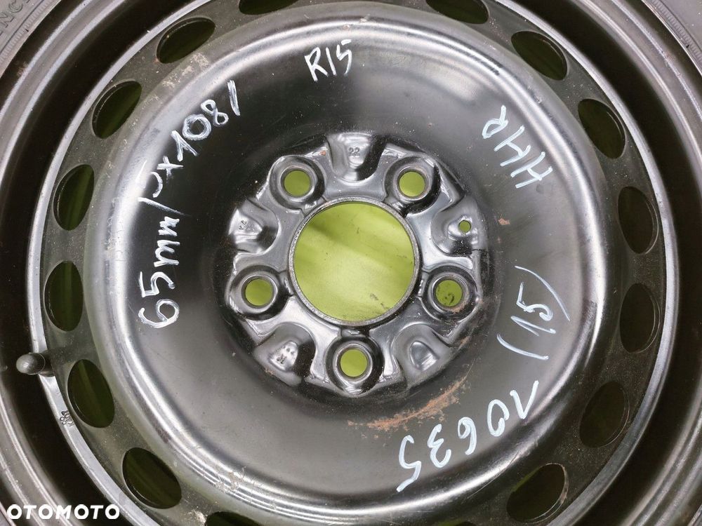 Koło dojazdowe ZAPASOWE FELGA OPONA Chevrolet HHR 5X115 R15 / 65 MM - 7