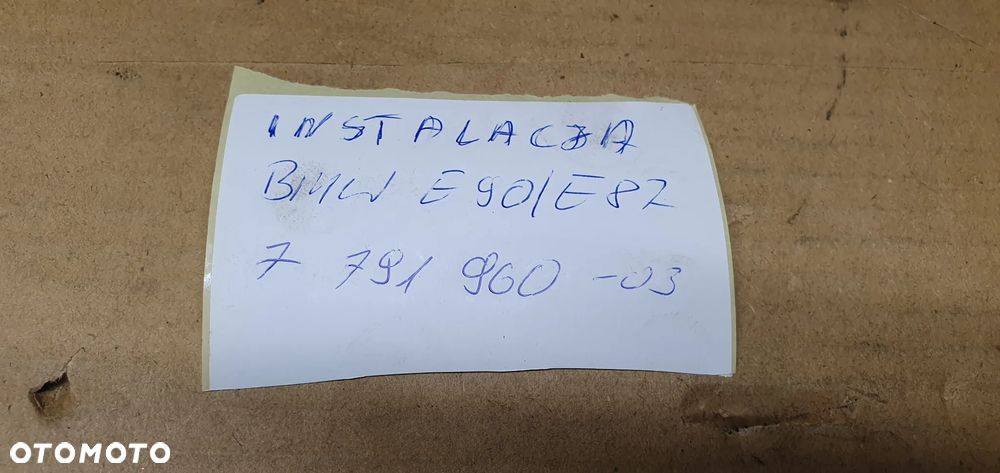 Wiązka instalacja skrzyni BMW E87 E90 7791960 - 9