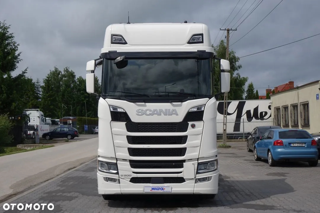 Scania S500 EURO 6 / STANDARD / AUTOMAT / RETARDER / NAVI / LODÓWKA / FULL LED / KLIMA POSTOJOWA / 2 ZBIORNIKI - 2