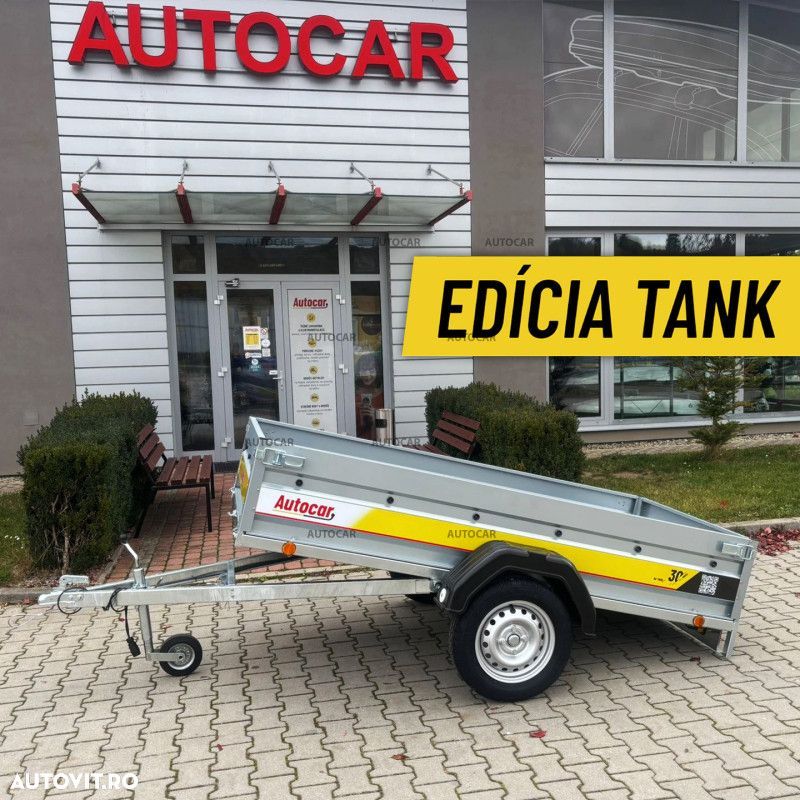 Autocar Remorca Autocar Tank 240 fara sistem de franare cu o singura axa 750kg - 15