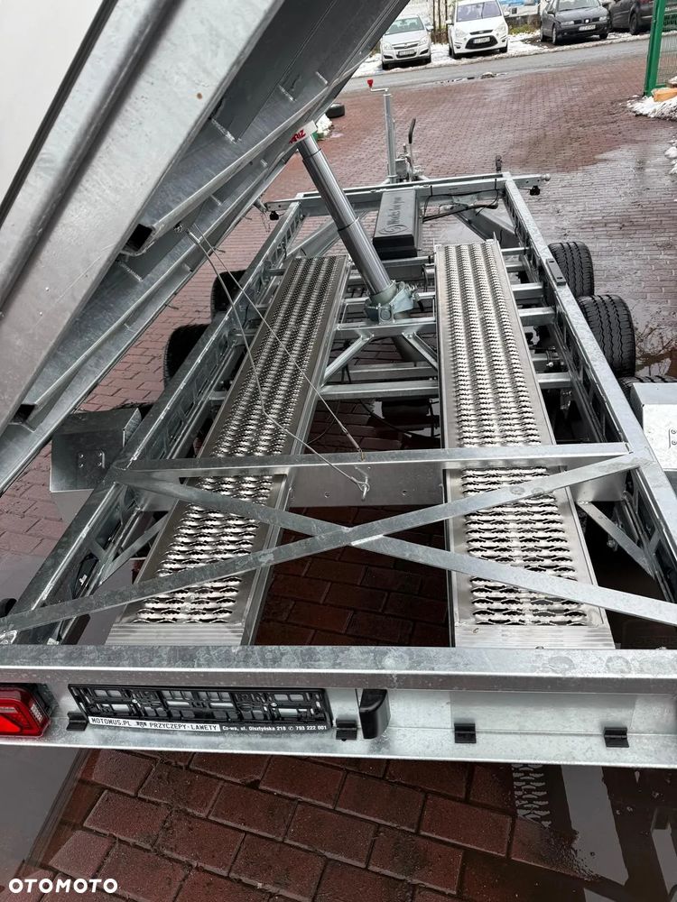 Saris Przyczepa Kiprowana Saris Tipper K3 406x204x35 cm 3500kg zawieszenie resor+amorytzator dostawa pod dom - 14