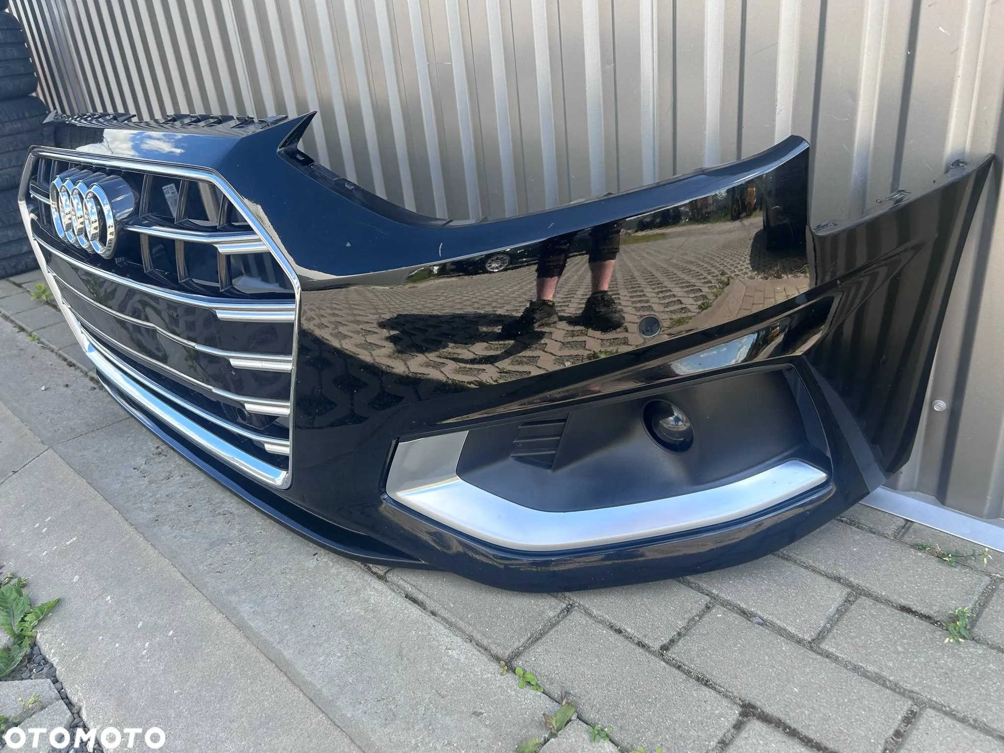 Audi A4 B9 FL Lift Zderzak Przedni Przód Kompletny LY9B 19-2024r 4xPDC - 4