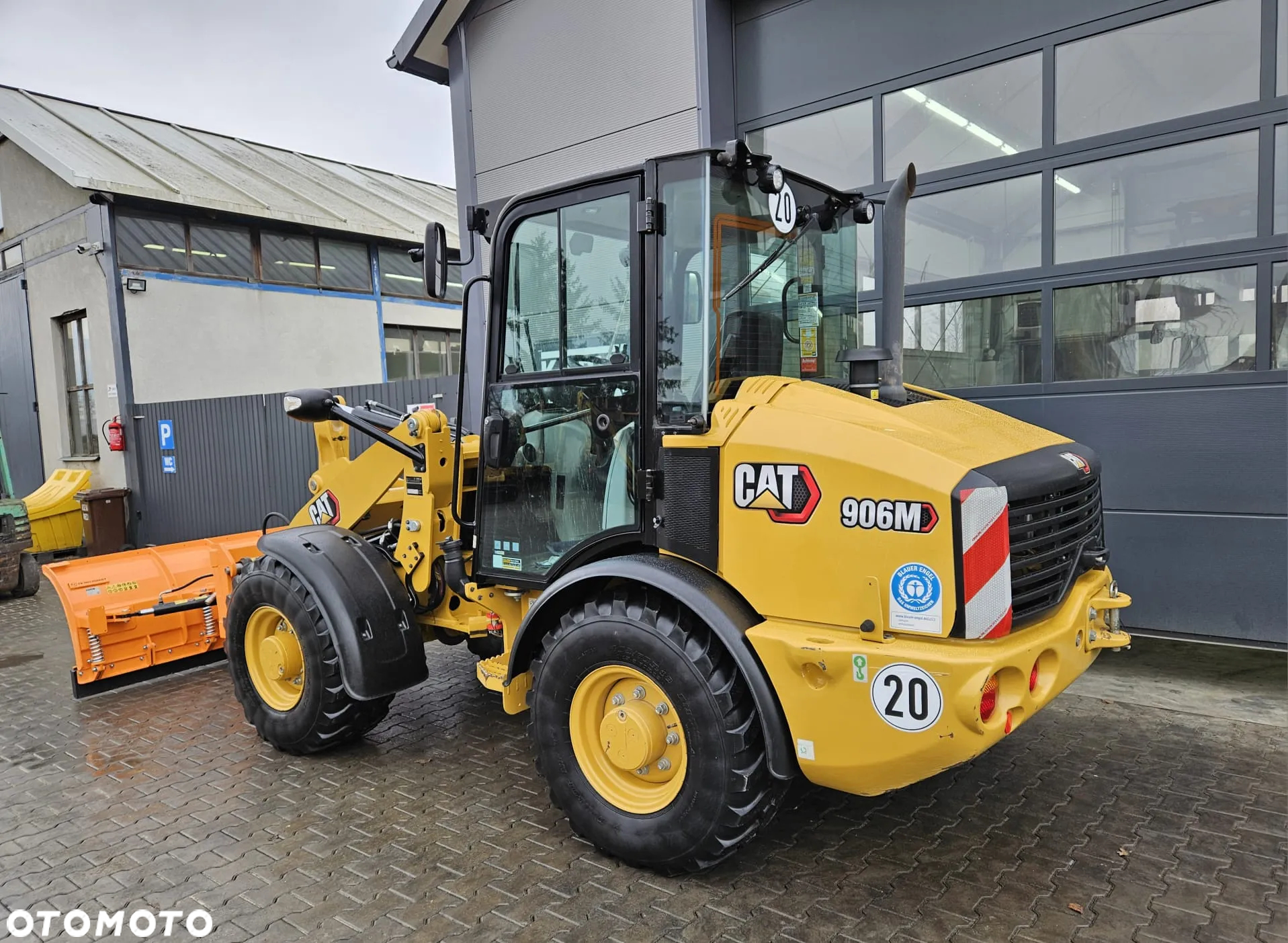 Caterpillar ŁADOWARKA KOŁOWA CAT CATERPILLAR 906 906M 907 908 2021R PŁUG ŚNIEŻNY - 18