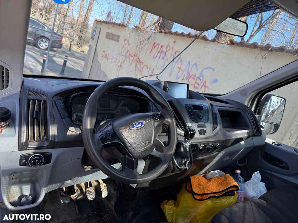 Ford L3 Basculabil Basculare 2019 Punte Dubla Unic Proprietar de noua Km reali Carte service kit distribuție și kit ambreiaj schimbat - 31