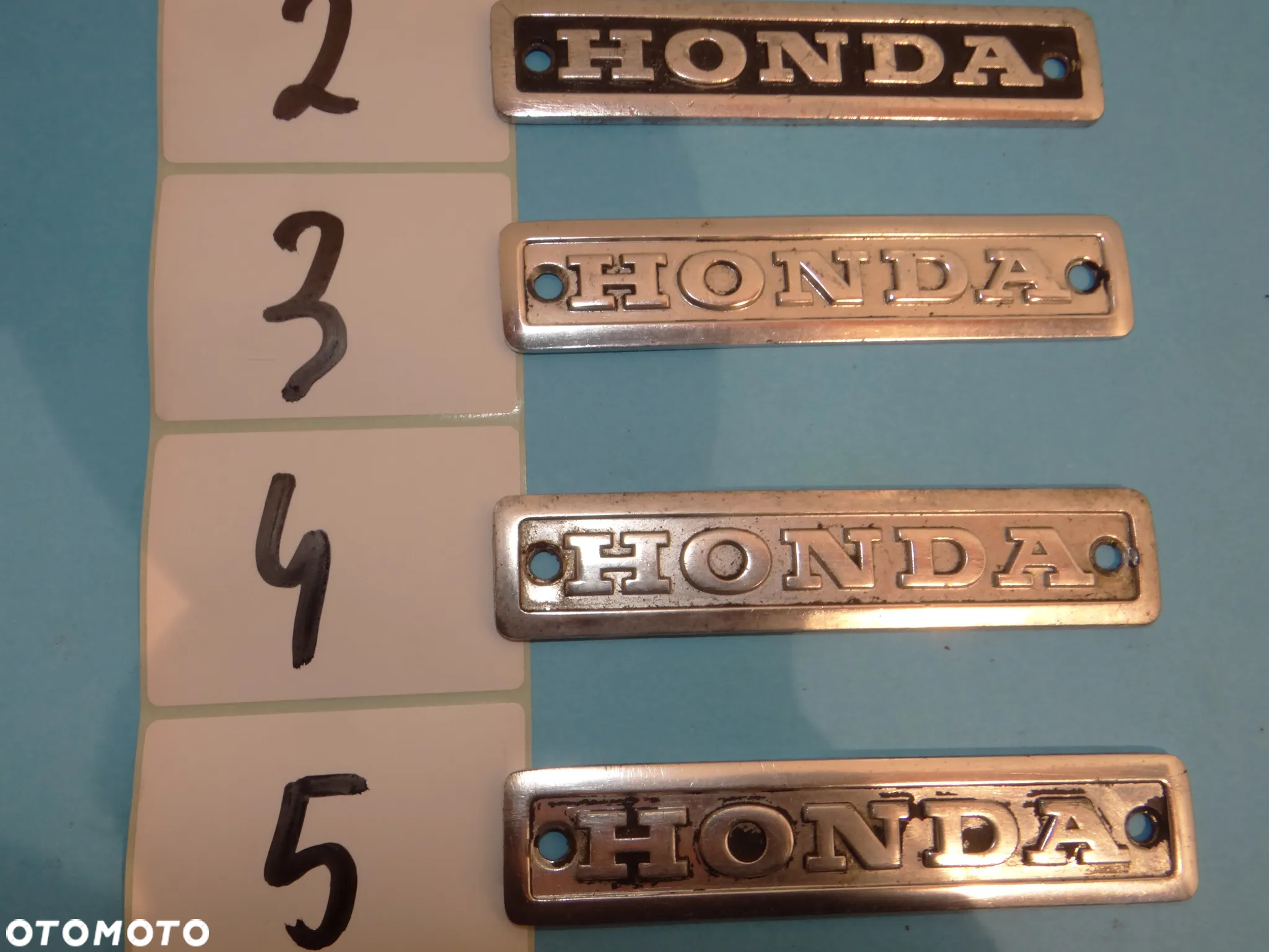 H038 HONDA CX 500 EMBLEMAT ZNACZEK SILNIKA - 5