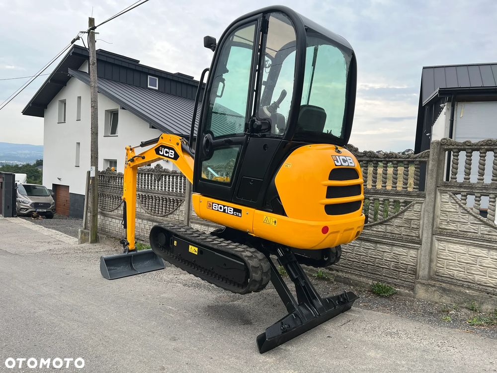 JCB 8018 CTS | Minikoparka JCB 8018 | 2 Tony | Rozsuwane Gąsienice | Stan IDEALNY | Mini Koparka | - 16