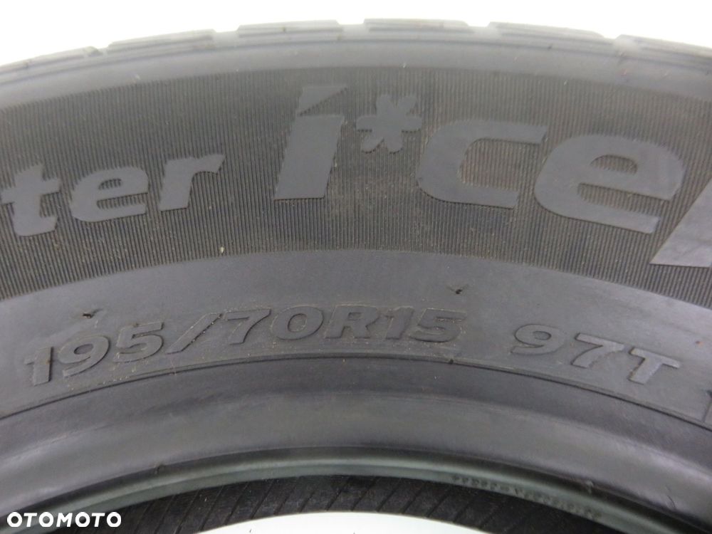 2X 195/70R15 OPONY ZIMOWE Hankook Winter I*cept RS 97T XL - 4